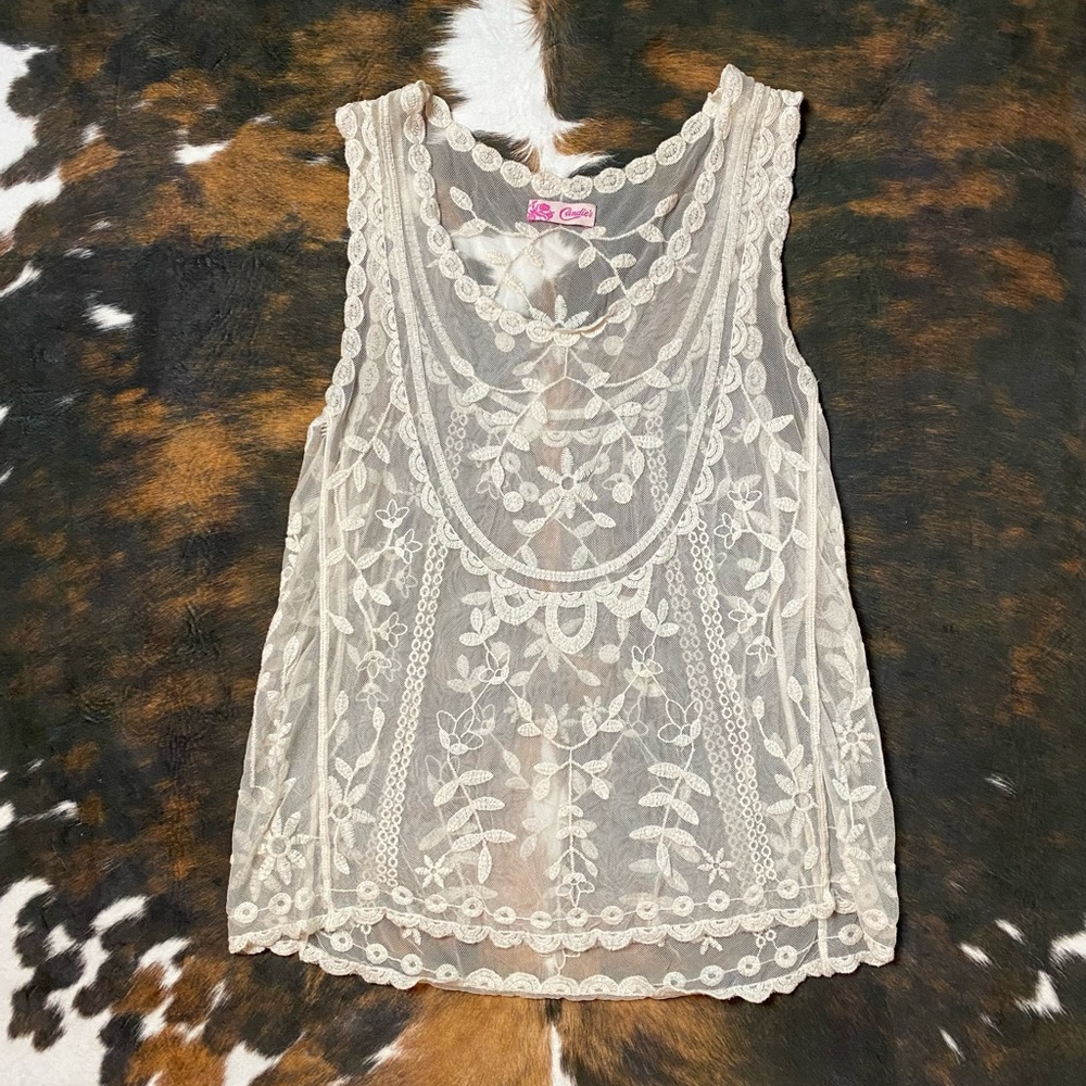 Lace Boho Top